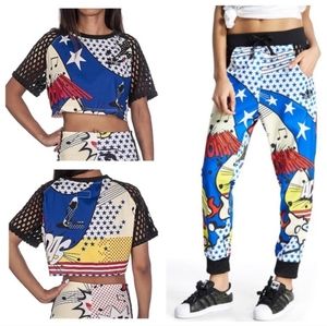 Adidas Rita ora comic heros set